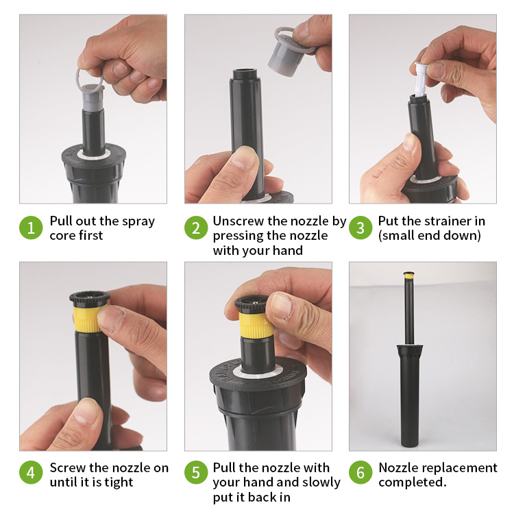 RAINLING - High-Performance 6 Spray Body RL603